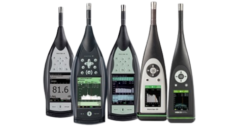SOUND LEVEL METERS AND ANALYZERS