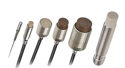 Inductive sensors (eddy current) for displacement, distance & position