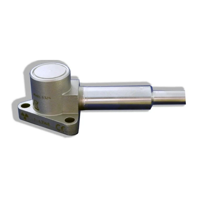 תצלום יצרן אמיתי של מד התאוצה B&K Vibro 8324 עם כבל Hardline, מתוך מדריך היצרן