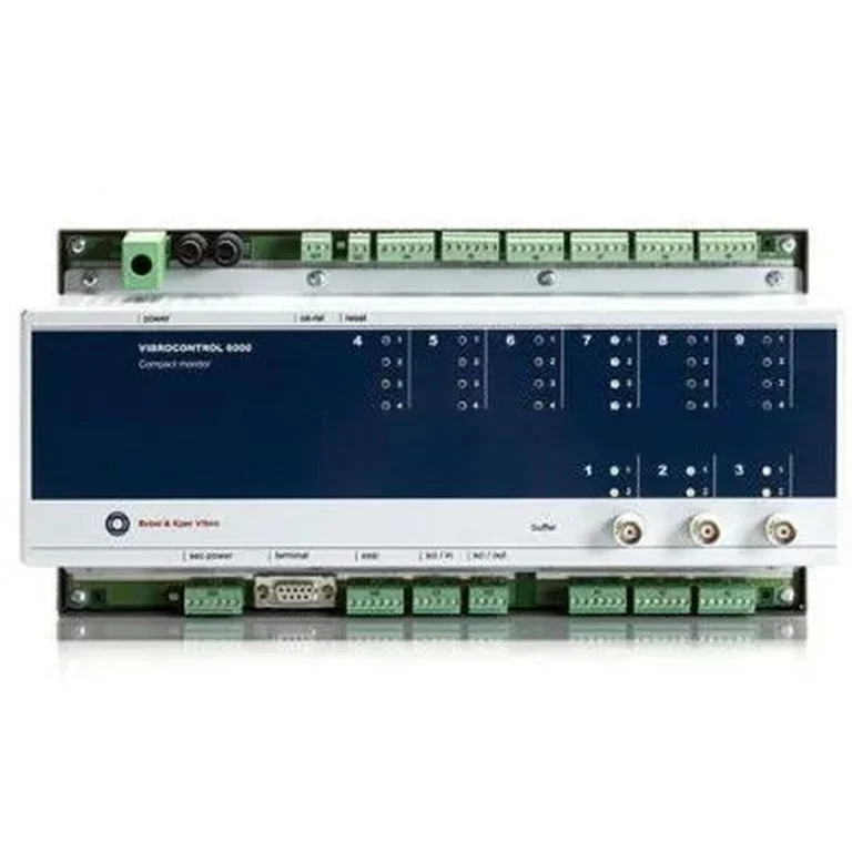 Manufacturer product photograph of the VIBROCONTROL 6000 Compact Monitor, from its official product page