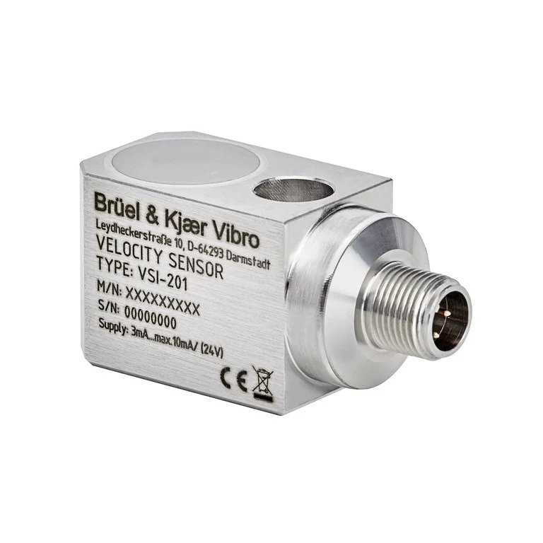 Original manufacturer photograph of the VSI-201 vibration velocity sensor