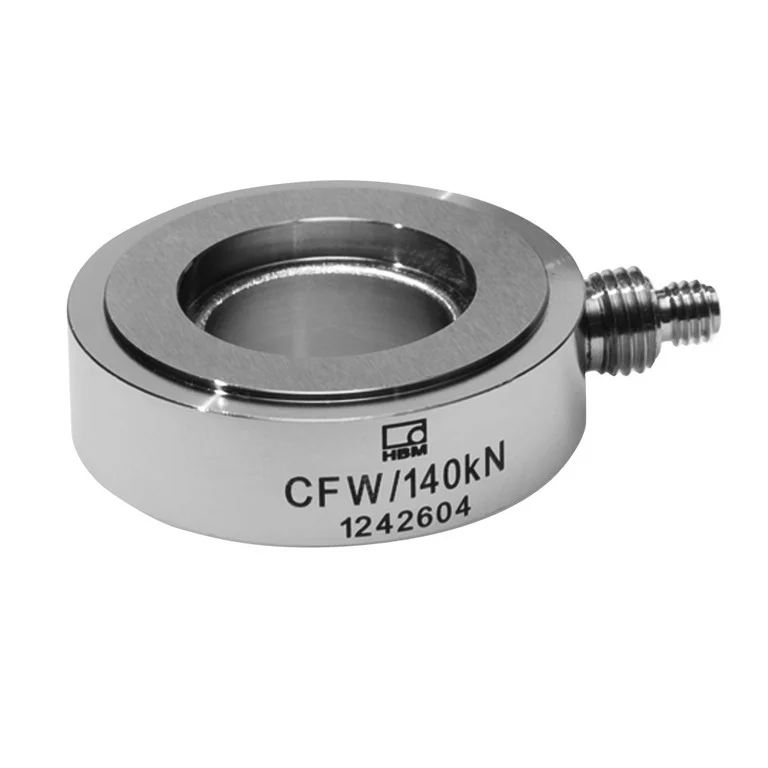 תצלום יצרן של טבעת הכוח הפיאזואלקטרית HBK CFW מתוך גיליון B2586