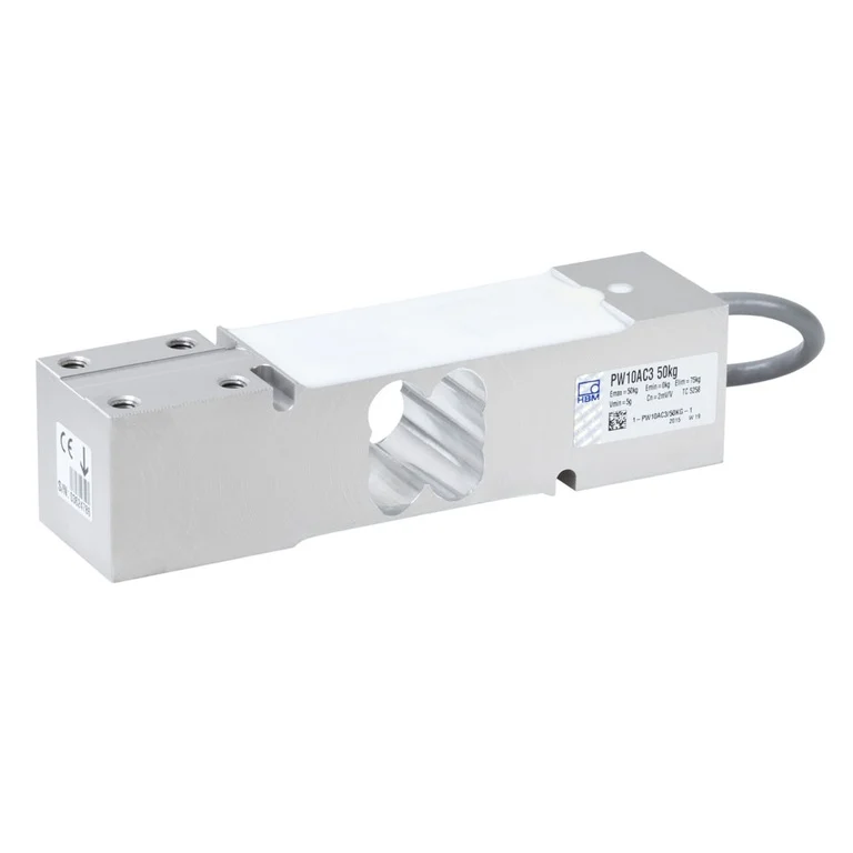 תצלום מוצר מתוך מפרט HBK PW10A; הדוגמה המצולמת היא PW10A C3 בקיבולת 50 ק״ג — הקיבולת והגרסה של הדגם שנבחר עשויות להיות שונות
