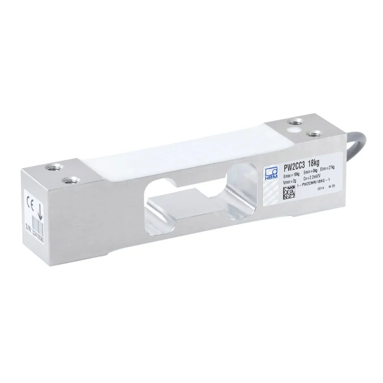 תצלום מוצר מתוך מפרט HBK PW2C; הדוגמה המצולמת היא PW2CC3 בקיבולת 18 ק״ג — הקיבולת והגרסה של הדגם שנבחר עשויות להיות שונות