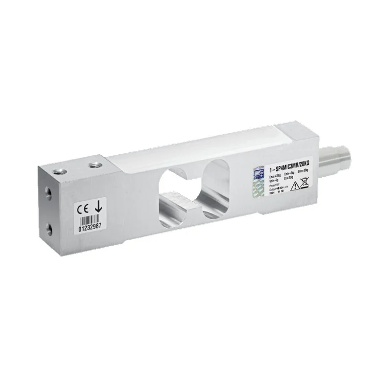 תצלום יצרן אמיתי של תא השקילה HBK SP4Mi עם מחבר IO-Link; תמונת סדרה מייצגת