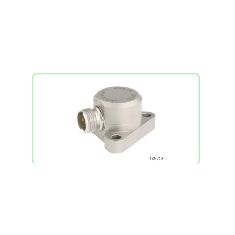 תצלום מוצר אמיתי ממפרט HBK של Type 8324-100; דגמי N במשפחה משתמשים בכבל אינטגרלי במקום במחבר הצד המוצג