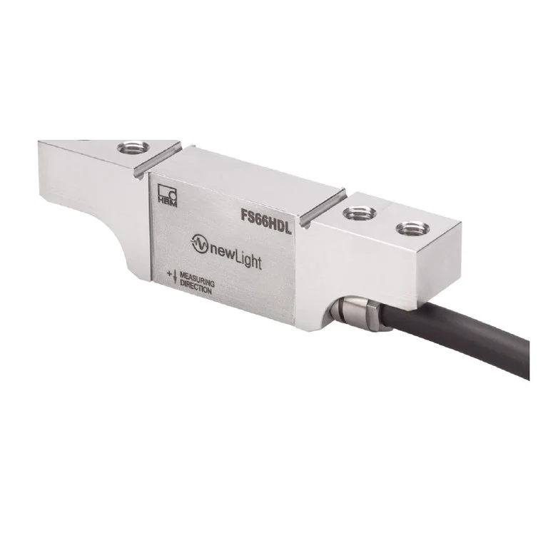 Actual product photograph of the FS66HDL optical force transducer from data sheet B05908