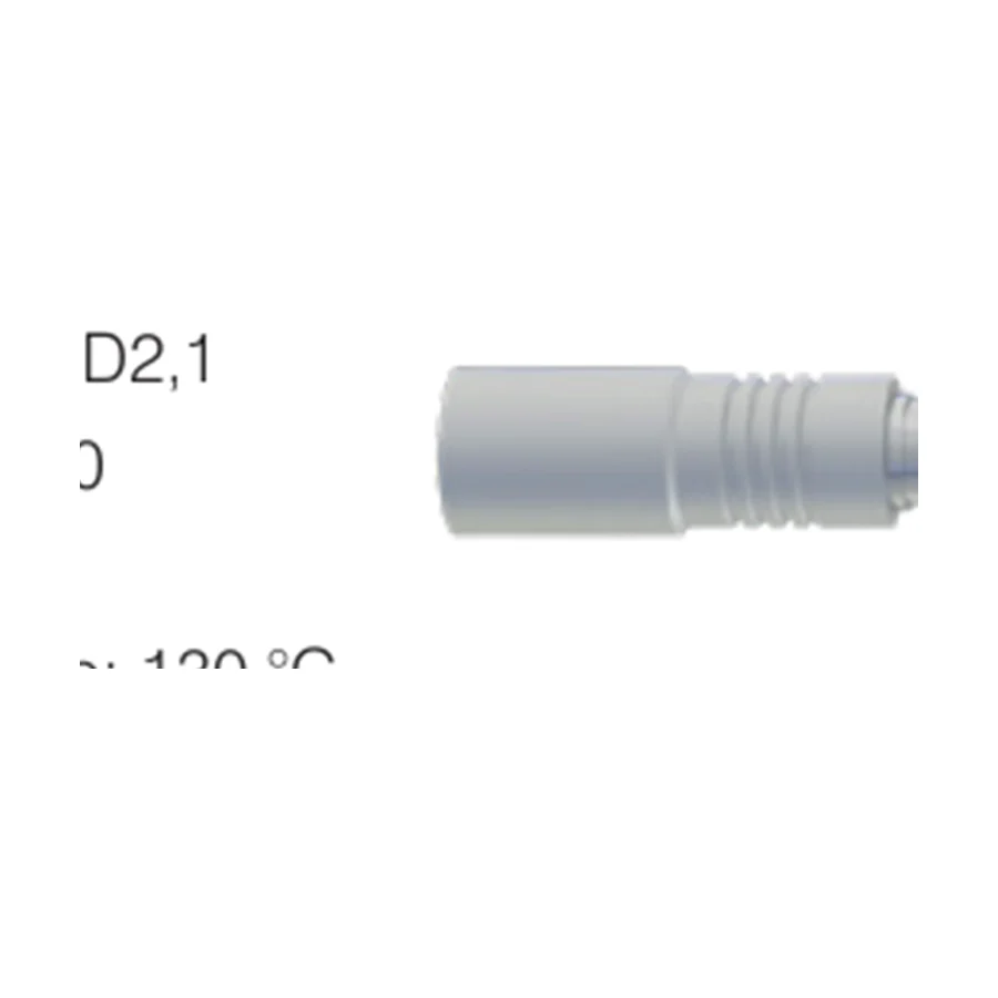 Manufacturer rendering from the official catalog of the KE102 A014-120 D2.1 triax socket (part 0323121); not a photograph or dimensioned drawing