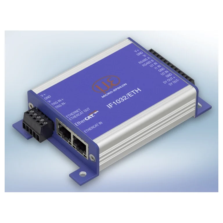 Official Micro-Epsilon photograph of the IF1032/ETH unit