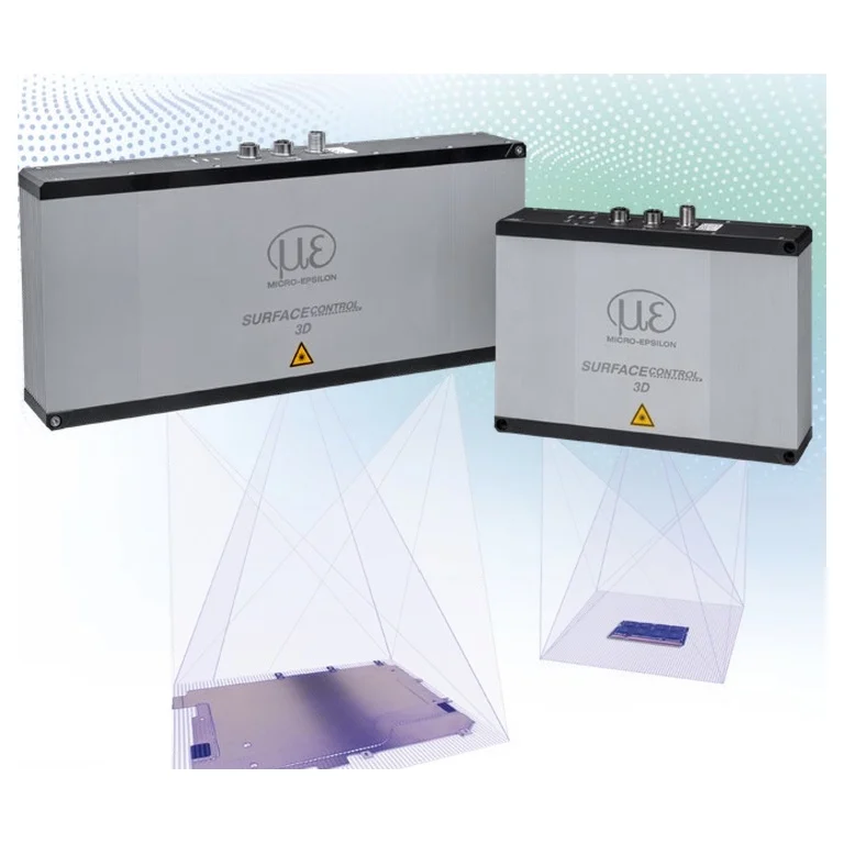הדמיית מוצר רשמית של חיישני surfaceCONTROL 3D 3560 מתוך מפרט היצרן — לא תצלום