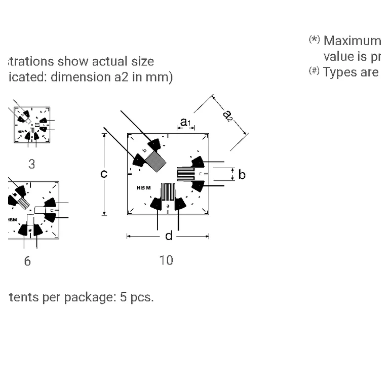 Official HBK Y-series technical drawing — layout 1
