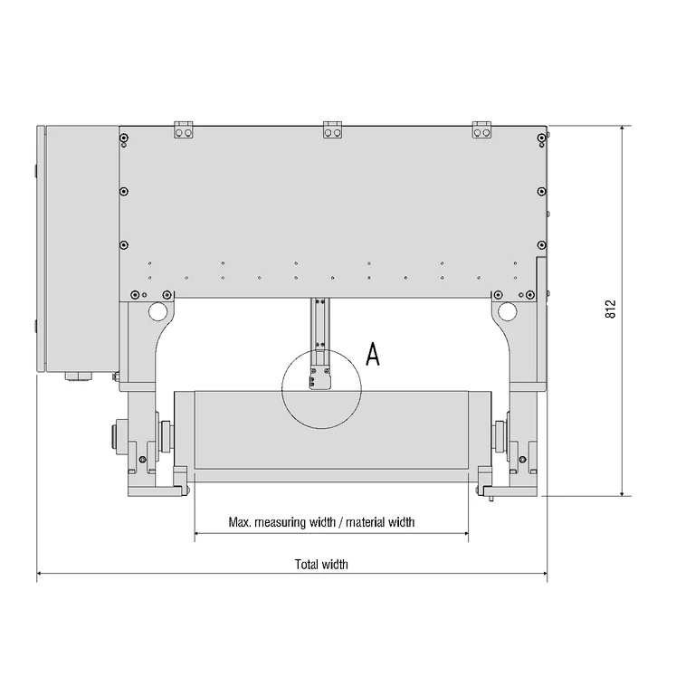 Manufacturer datasheet drawing — technical view 1