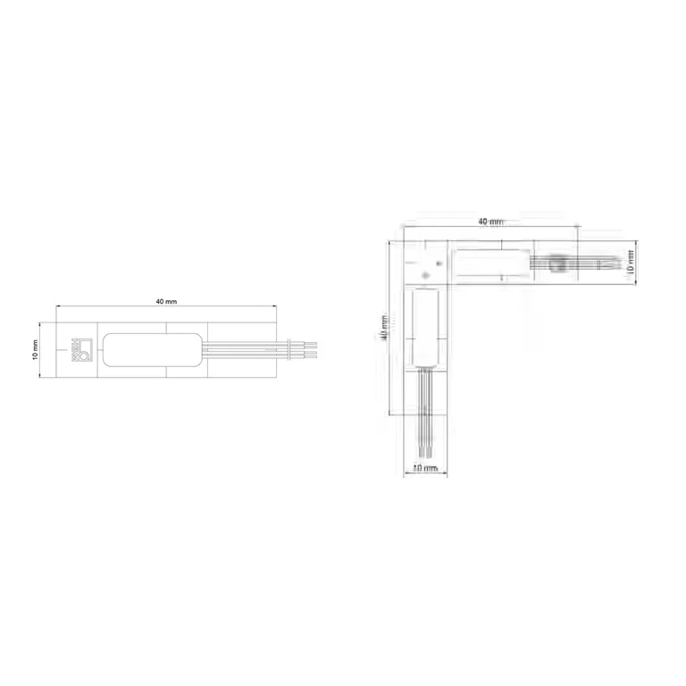 מבט שרטוט רשמי משלים של משפחת LS31HT/TS81HT: שני מבטי התקנה מלאים עם כל קווי המידה, ללא חיתוך; אינו מחליף את השרטוט הספציפי לדגם