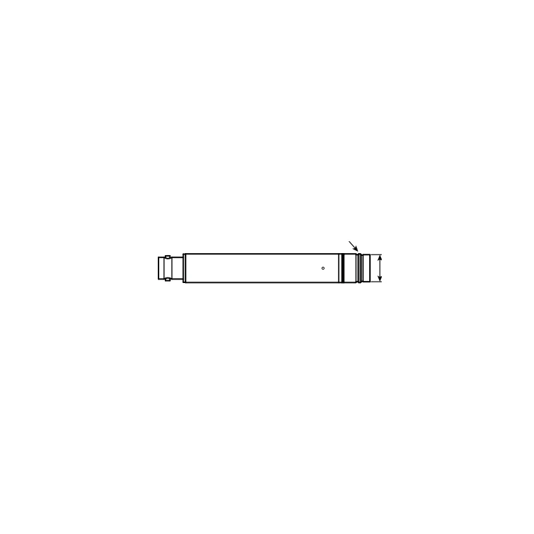 שרטוט מידות רשמי של HBK/B&K Type 4188, מבט 2, מתוך קטלוג היצרן BF 0236; המידות במ״מ.