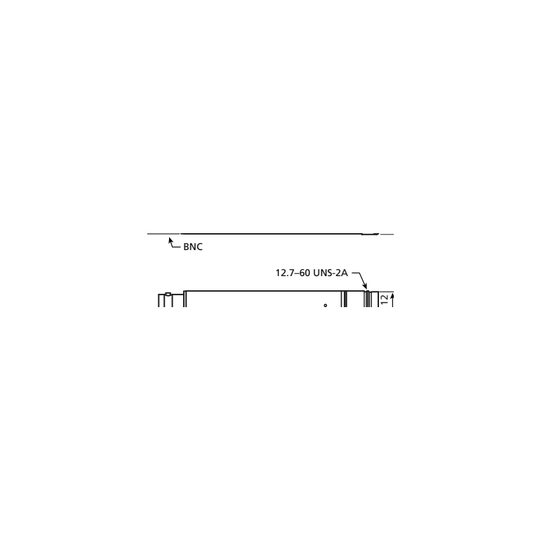 Official HBK/B&K Type 4189 dimensional drawing, view 2, from manufacturer catalog BF 0236; dimensions in mm.