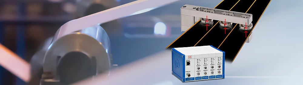 Opposed capacitive measurement of battery-film thickness